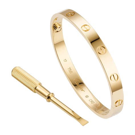cartier love gold bangle